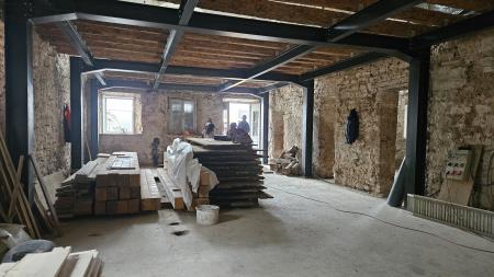 Pritličje palače z druge strani